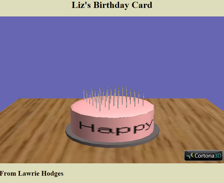 Liz's Card